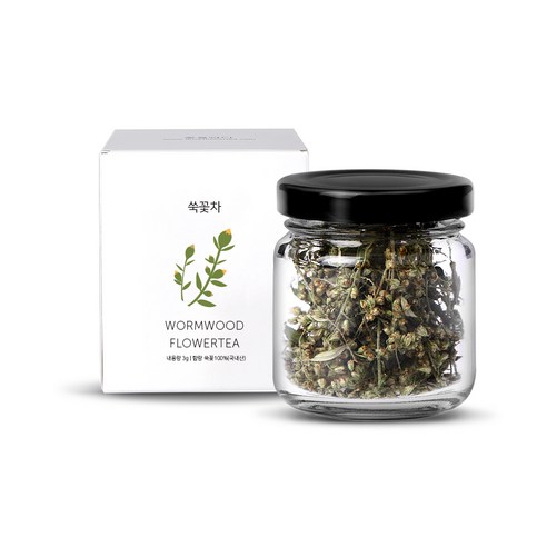 꽃을담다 미니 쑥꽃차, 3g, 1개입, 1개