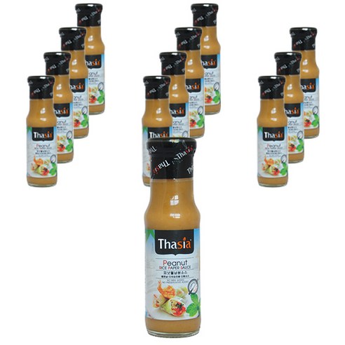 타이시아 피넛 월남쌈소스, 175g, 12개
