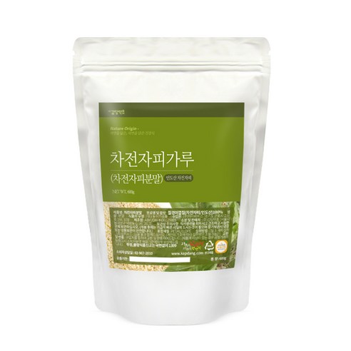 갑당약초 차전자피가루, 1개, 600g