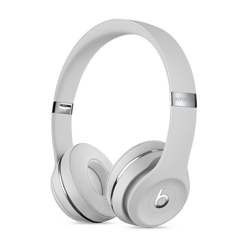 Apple Beats Solo3 무선 헤드폰, 새틴 실버, MX452PA/A