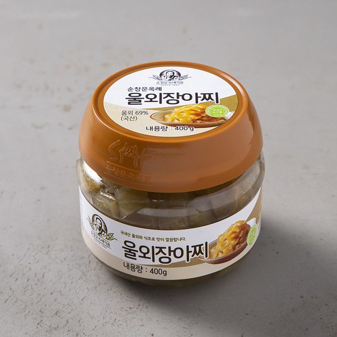 순창문옥례식품 울외장아찌, 400g, 1개