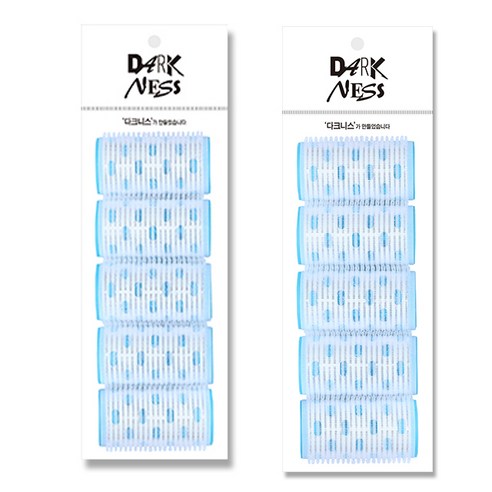 다크니스 열선 헤어롤 대 5p 세트, 혼합 색상, 2세트