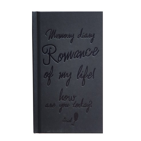 아이씨엘디자인 Memory how are you today 양장 만년 다이어리, 블랙