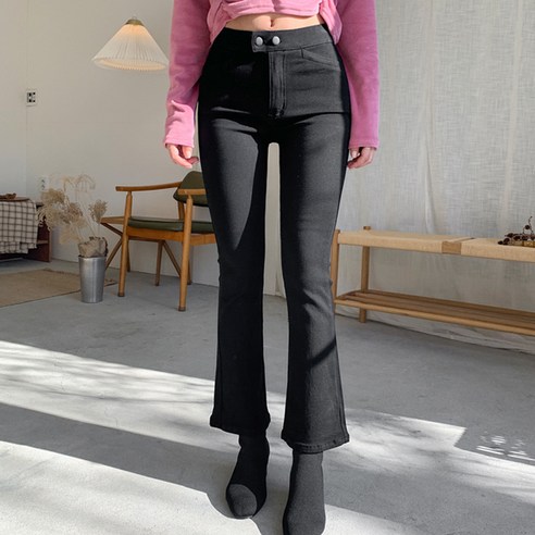 엔비룩 여성용 하이텐션 부츠컷 긴바지
