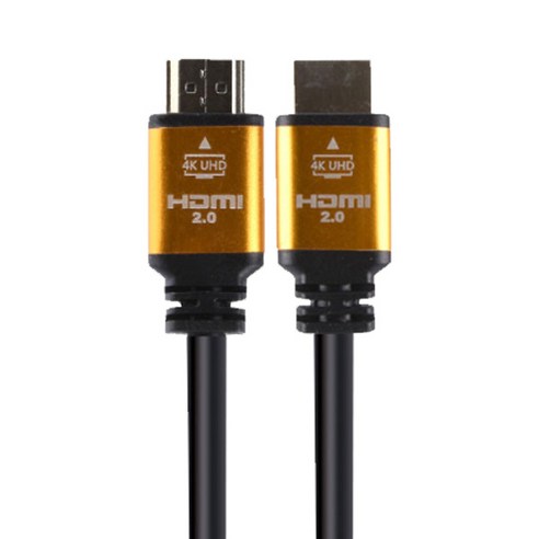 엘지티비 추천  포엘지 HDMI 2.0 케이블 골드, 1개, 3m