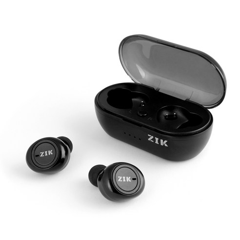 지크 무선 블루투스이어폰, 블랙, ZIK-11