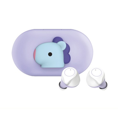 BT21 베이비 우주스타 블루투스 무선이어폰, RTWS-BT21-MG, MANG