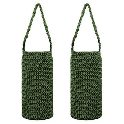 블럭마트 니트 보틀주머니 Medium 400~600ml, 카키, 2개