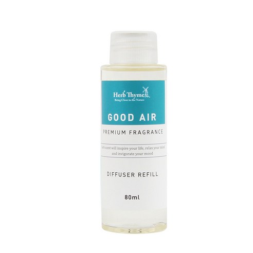 허브타임 디퓨저리필, 굿에어, 80ml