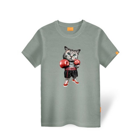 엘라모 복싱고양이 반팔