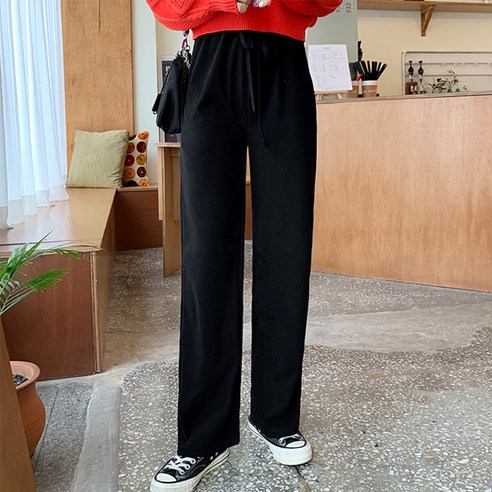 엔비룩 여성용 젤리 밴딩 팬츠