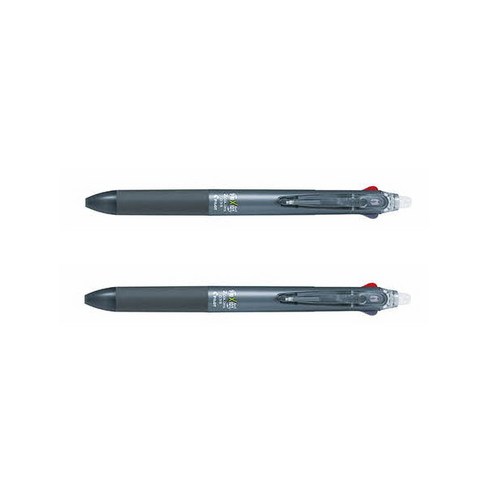 파이롯트 프릭션 2색 볼펜 0.38mm, 그레이, 2개