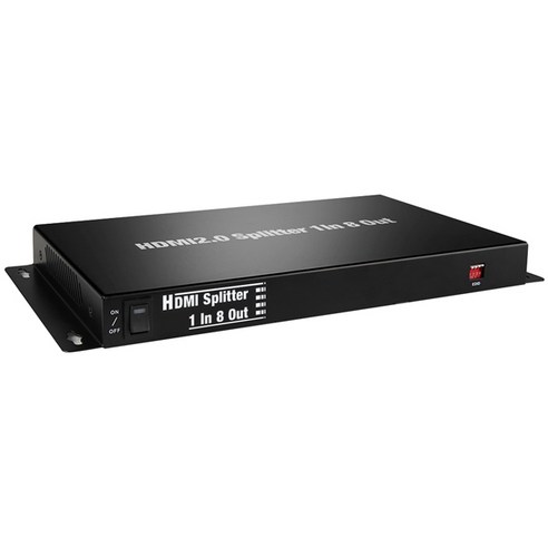 넥스트 4K HDMI 2.0 1대8 모니터분배기 NEXT-408SP4K60