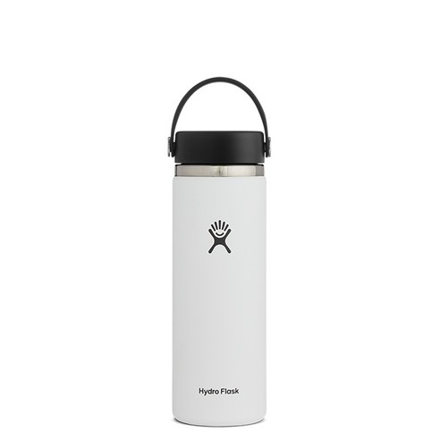 하이드로플라스크 보온보냉병, 화이트, 591ml, 1개