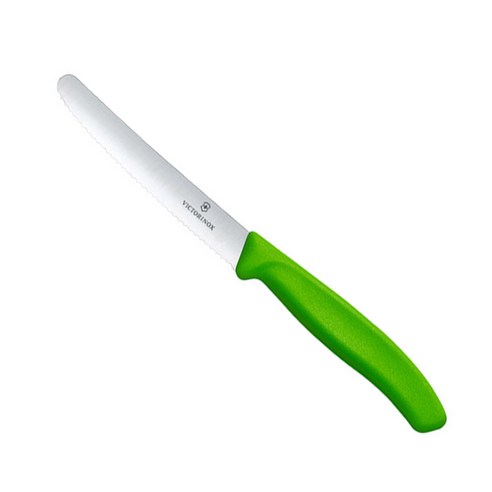 빅토리녹스 톱니 과도, 초록색(6 7836 L114), 1개