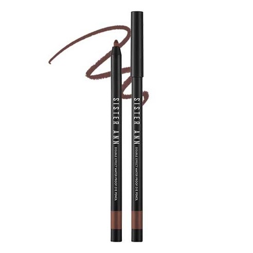 씨스터앤 더블이펙트 워터프루프 아이펜슬 0.5g, 09 초코브라운, 1개