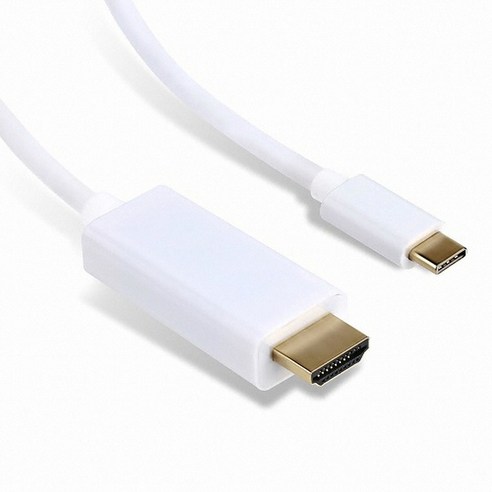 넥스트 Type C to HDMI 케이블 1.8m 화이트, NEXT-2241TCH