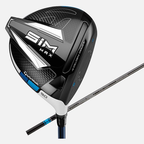 테일러메이드 남성용 SIM MAX 드라이버 TENSEI BLUE 샤프트, SIM MAX 드라이버,남성 TENSEI BLUE 샤프트