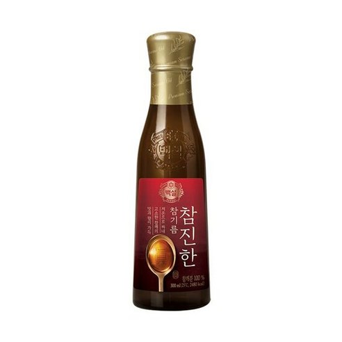 백설 참진한 참기름병, 300ml, 1개