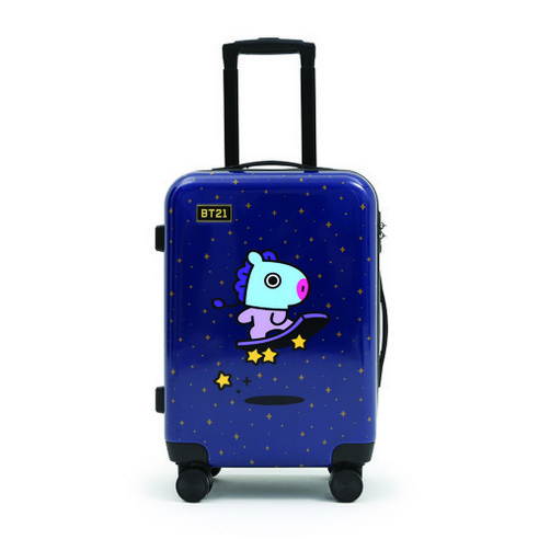 모노폴리 BT21 LUGGAGE 유니버스타 캐리어 60.96cm + 캐리어 파우치