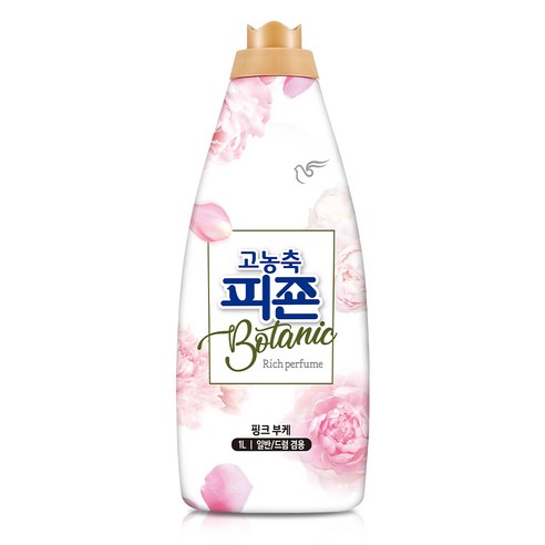 피죤 보타닉 섬유유연제 핑크부케 본품, 1L, 1개