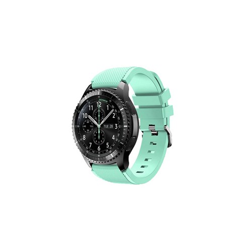 아이엠판다 갤럭시워치 기어 S3 스트랩 우레탄 밴드 46mm, 민트, 1개