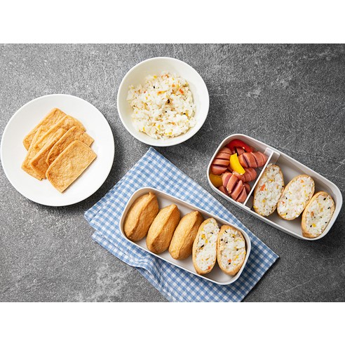 가족과 함께하는 행복한 도시락