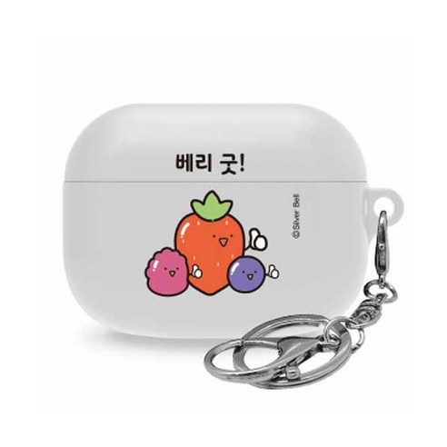 카카오톡 이모티콘 귀염뽀쨕 시즌7 에어팟 프로 실리콘케이스, 단일상품, 베리굿