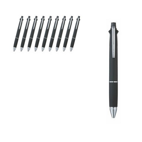 제트스트림 4색 + 샤프 멀티펜 MSXE5-1000 0.7mm, 블랙, 10개