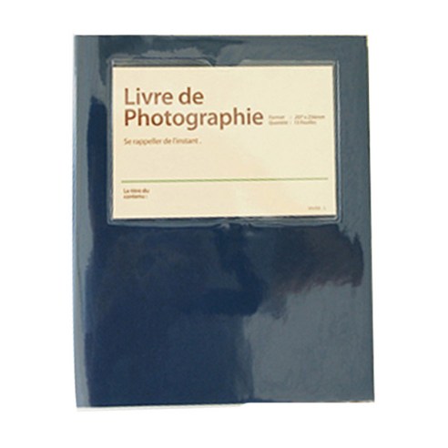 인바이트엘 Black photo album, indigo blue, 30매