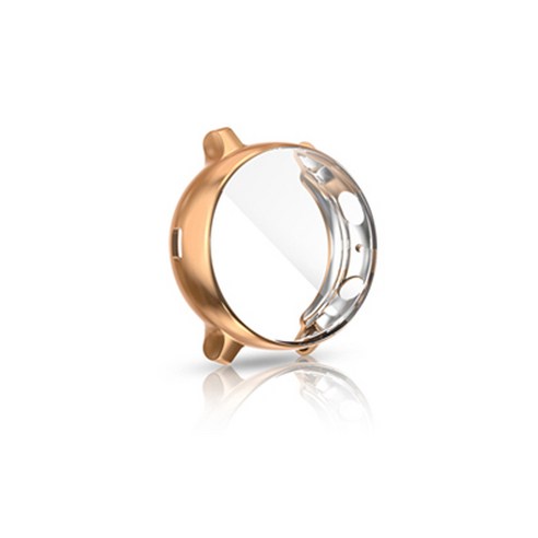 디에스스토어 갤럭시워치 액티브2 풀커버 케이스 44mm, 로즈골드, 1개