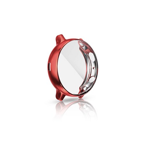 디에스스토어 갤럭시워치 액티브2 풀커버 케이스 40mm, 레드, 1개