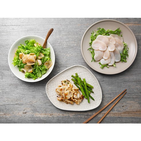 신선한 서해안 키조개 관자의 담백하고 쫄깃한 맛을 즐기세요.