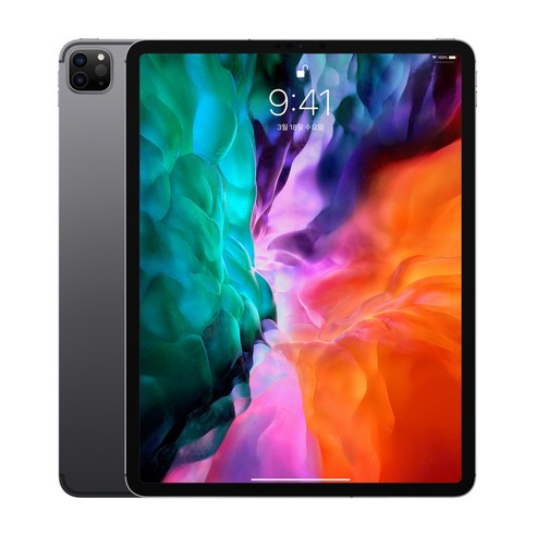 Apple 2020년 iPad Pro 12.9 4세대 Wi‑Fi + Cellular 512GB, MXF72KH/A, Space Gray, LGU+ 유심 포함