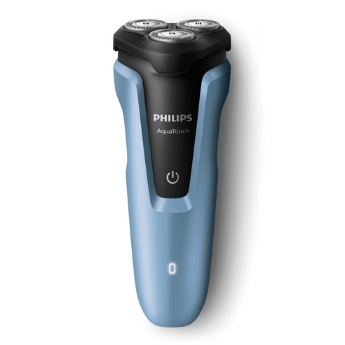 필립스 아쿠아터치 면도기, S1070/04, 아쿠아마린 메탈릭 + 블랙