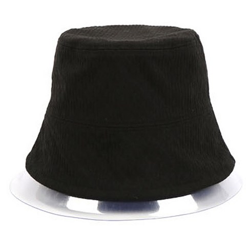 롸잇나우 라운드 골지 버킷햇 벙거지