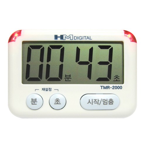 HM digital 디지털 LED 광타이머 TMR-2000, 혼합색상, 1개