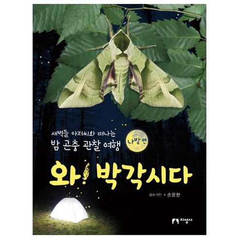 와! 박각시다: 나방 편:새벽들 아저씨와 떠나는 밤 곤충 관찰 여행, 지성사