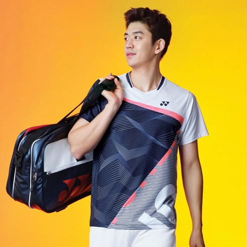 요넥스 남성용 라운드 반팔 티셔츠 201TS015M