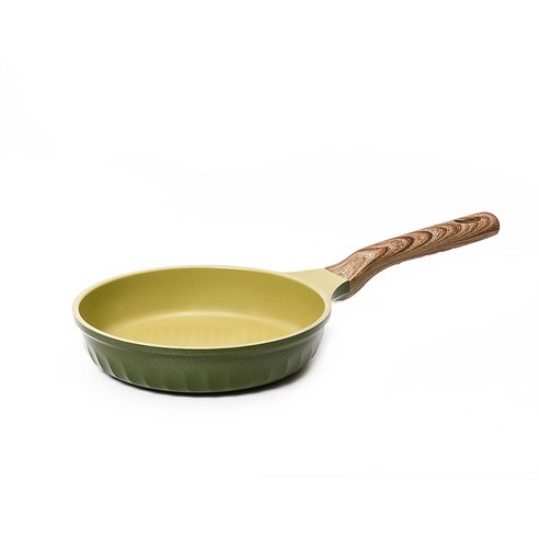 포시즌 올리브그린 인덕션 후라이팬, 20cm, 1개