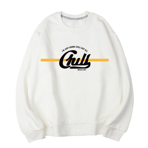 벤힛 Chill 세미 오버핏 특양면 맨투맨