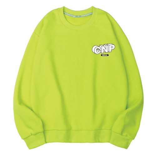 벤힛 CNP 세미 오버핏 특양면 맨투맨