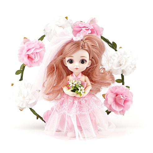레츠토이 젤레나 미니 구체관절인형, 16cm, 릴리, 1개