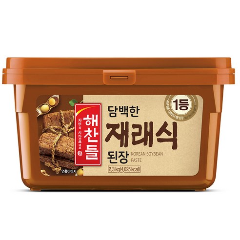 해찬들 재래식 된장, 2.3kg, 1개