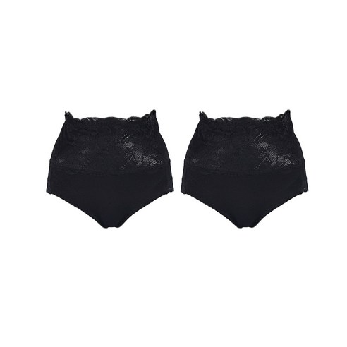 러블리온 하이웨스트 레이스 모달거들 팬티 IA1 2p
