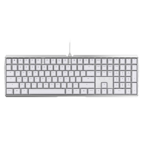CHERRY 기계식 유선 일반형 키보드, WHITE, MX BOARD 3.0S  (청축), 청축