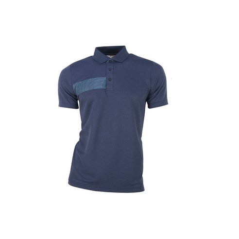 페라어스 남성용 썸머 펀칭 반팔골프티셔츠 Ferraus-b25, 네이비