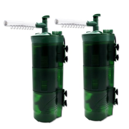 필그린 수족관 다기능 측면 여과기 AQ-004, 3.5W, 2개