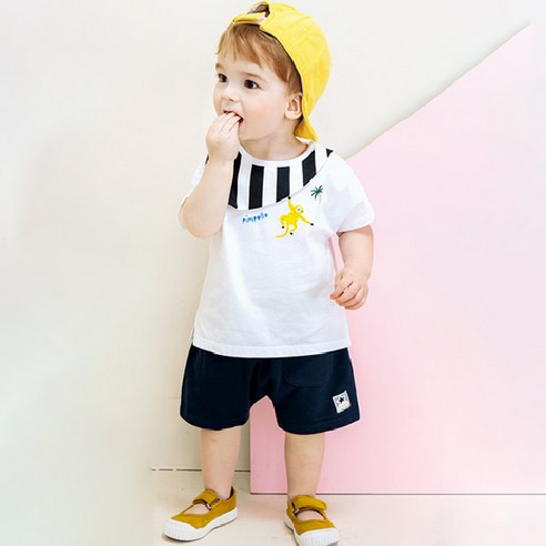 삠뽀요 아동용 제크포크 상하복 세트 JLECE06