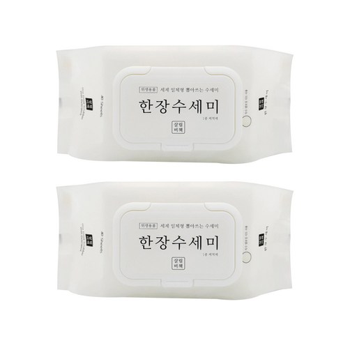 살림비책 일회용 뽑아쓰는 세제일체형 한장수세미 40p, 2개